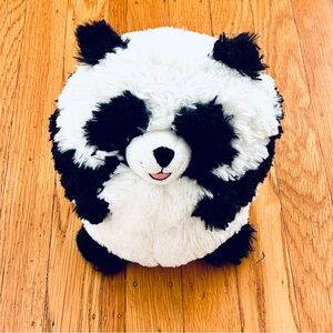 EUC 🐼 Adorable Black and White Stuffed Panda Toy